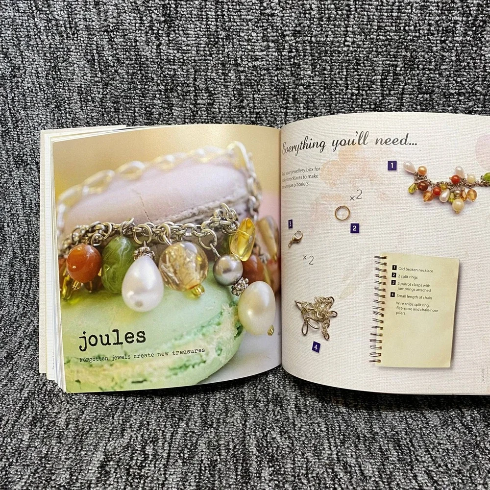 Joan Gordon Bracelets Book DIY Jewelry Making Guide Projects Crafts Instruction